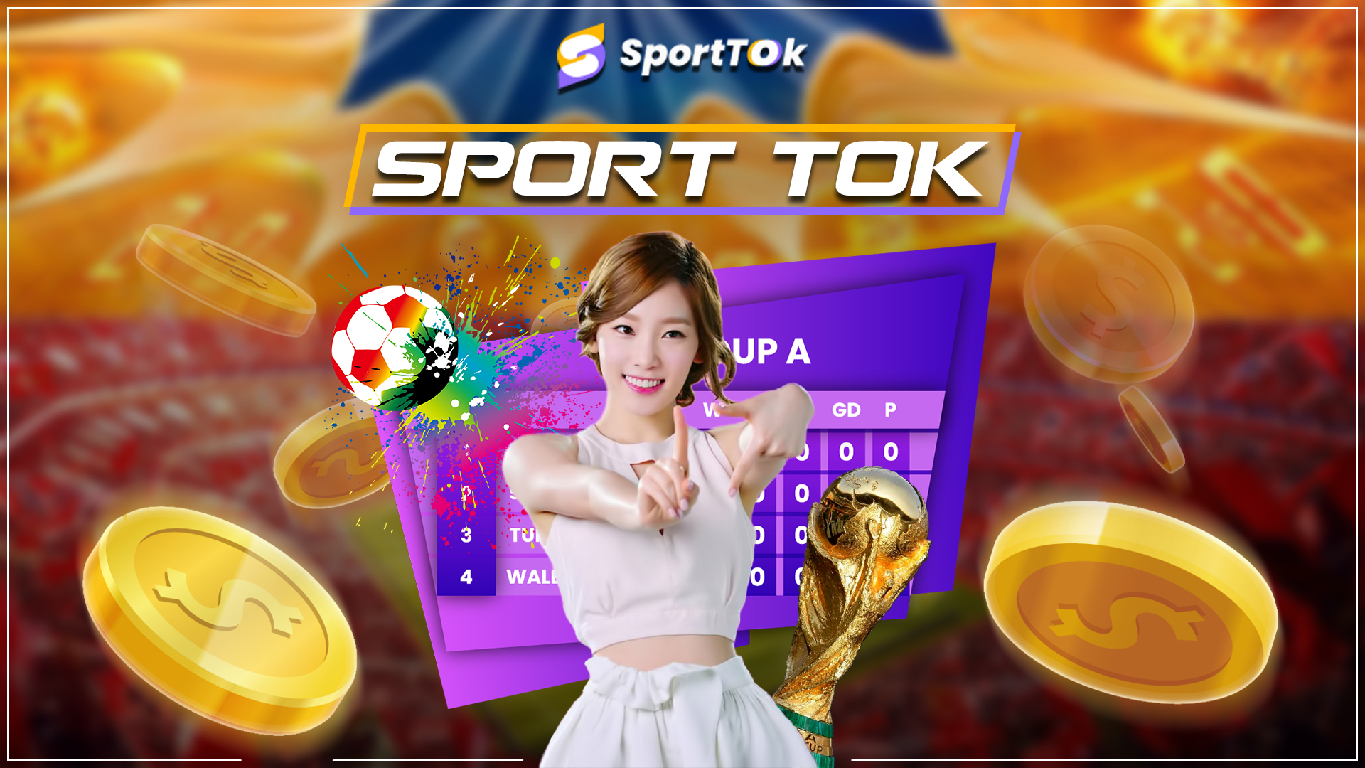 Sport Tok cập nhật các sự kiện thể thao phổ biến trên khắp thế giới và cung cấp tỷ số chính xác nhất; phát sóng trực tiếp và miễn phí các trận đấu