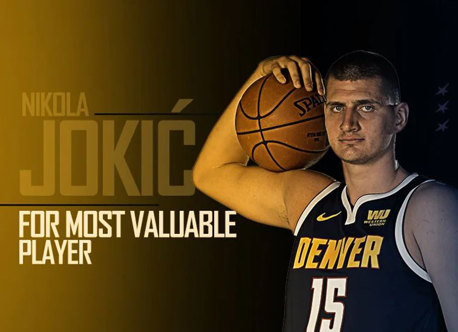 Dấu ấn Nikola Jokic - Cầu thủ xuất sắc nhất NBA - Thống kế chỉ số, danh hiệu mới nhất của Jokic